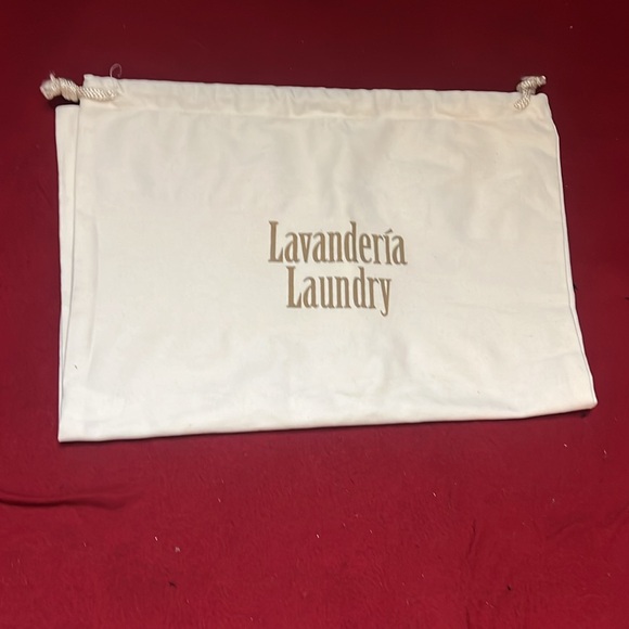 New 💯% Cotton Lavandería Laundry Dreams Resorts & Spas Dust Bag Large (White) - Picture 3 of 6